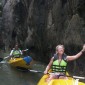 Vince Perez and me sea kayaking in the Philippines