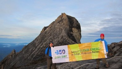 roz mt kinabalu .... and at the top of Mount Kinabalu, southeast Asia's highest mountain
