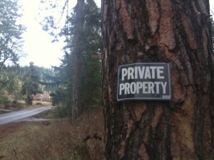 Private Property: an oxymoron?